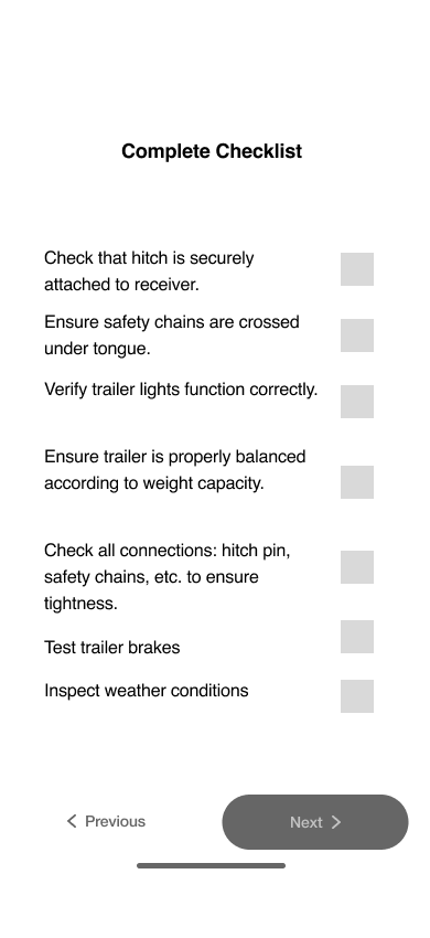 Mid-fi safety checklist